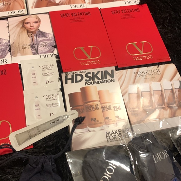 Large Dior Heavy Skincare & Makeup Sample Bundle - Picture 3 of 5